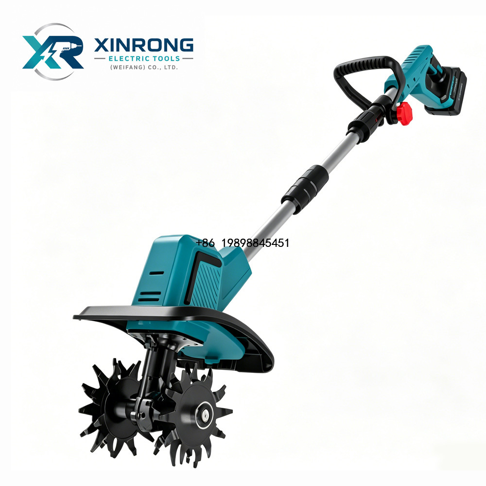 Spade Digging Fork - เครื่องพรวนดินไร้สาย 21V 3-in-1 สำหรับถอนวัชพืช ขุดดิน และพรวนดิน