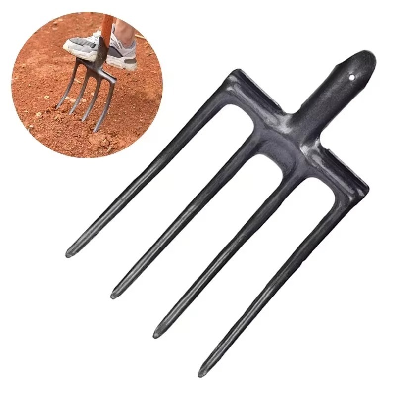 ส้อมขุดดินเหล็กกล้าคาร์บอน 4 ง - Spade Digging Fork บทวิจารณ์และราคา